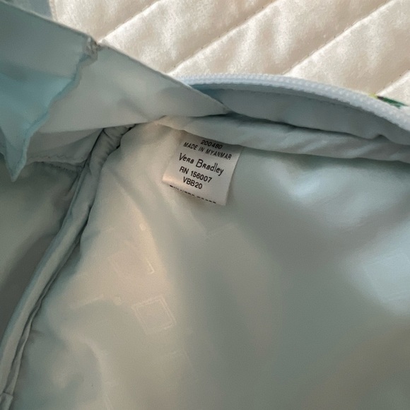 Vera Bradley Floral Cosmetic Bag - Picture 9 of 10